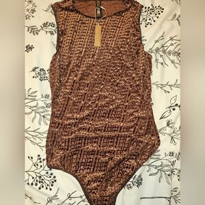 SKIMS Brown body suit